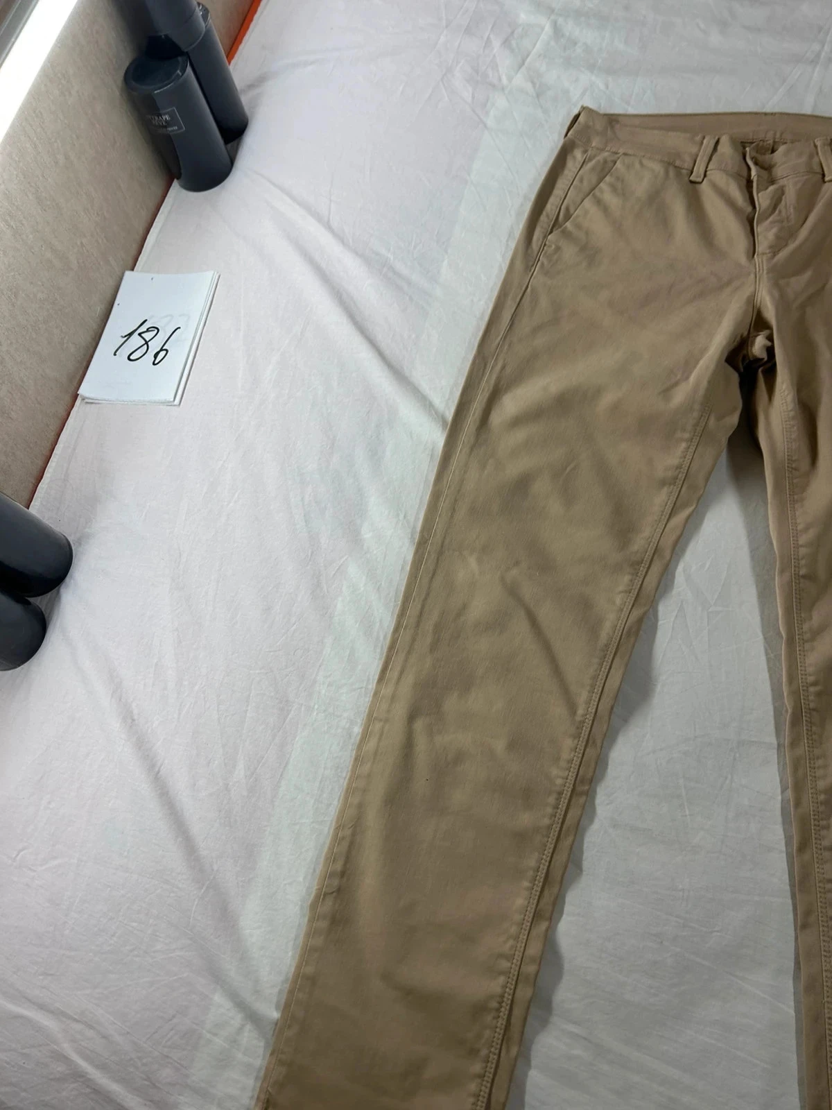 Vintage brown beige happy chino T28 us – photo 3